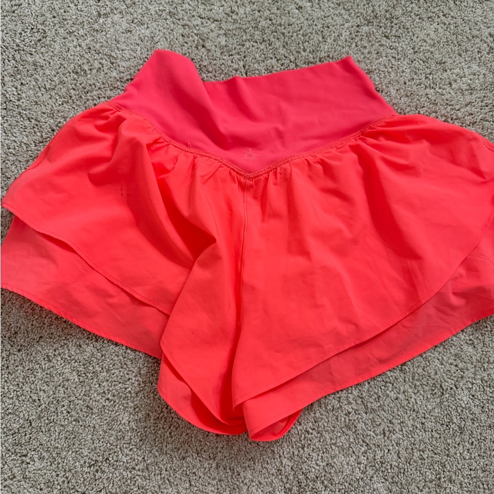 Bright Pink Athletic Skort Aerie